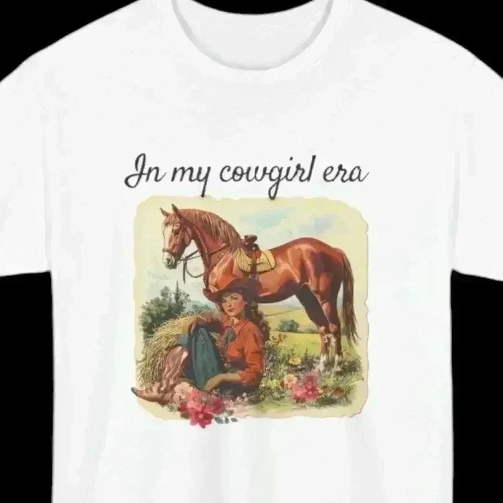 Short Sleeve Unisex Tee, In my cowgirl era